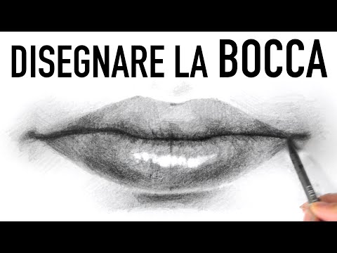 HOW TO DRAW A MOUTH | Lip Pencil Drawing Tutorial - Drawing Portraits and Facial Parts