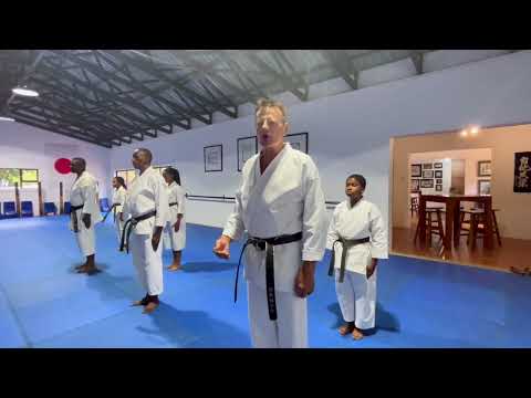 How to begin a Karate class