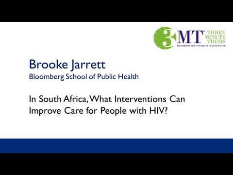 2021 JHU Three Minute Thesis Second Place and People’s Choice Award Winner – Brooke Jarrett