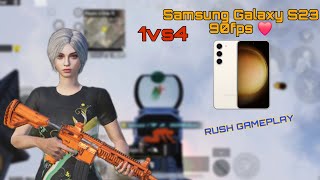 Samsung Galaxy s23 90fps bgmi gameplay ❤️