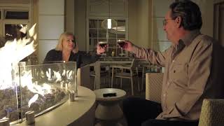 Veranda Restaurant at Four Seasons Luxury Hotel Las Vegas Most Romantic!