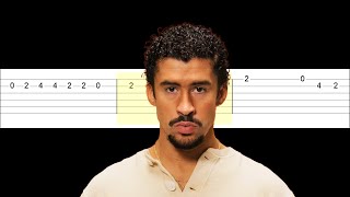 Bad Bunny - DtMF (Easy Guitar Tabs Tutorial)