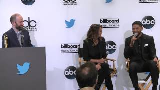 Jussie Smollett Answers The Insider's Twitter Question - BBMA Nominations 2015