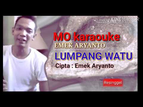 LUMPANG WATU.MO karaouke - EMEK ARYANTO