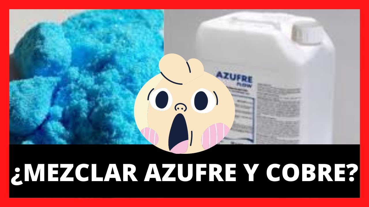Watch Se puede MEZCLAR COBRE y AZUFRE para FUMIGAR ?? Now Se puede MEZCLAR COBRE y AZUFRE para FUMIGAR ??