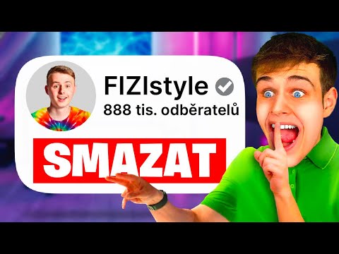 SMAZAL jsem YouTube KANÁL mému kamarádovi... (Minecraft)