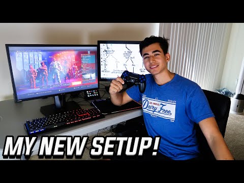 ATTACH'S NEW GAMING SETUP + APARTMENT TOUR!
