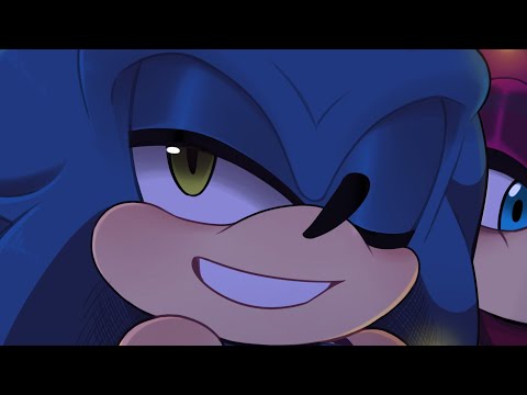 Siblings bonded for life #sonic #sonicunderground #manicthehedgehog #soniathehedgehog 