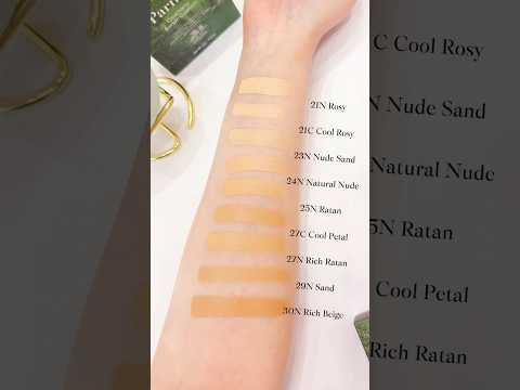 Parnell Cicamanu Serum CushionSwatch 👛 #Parnell #kbeautyuk #parnellcushion #serumcushion