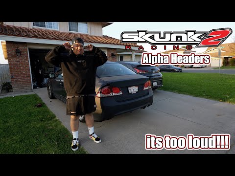 Installing SKUNK2 Alpha Headers On My 8th Gen Civic Si !!