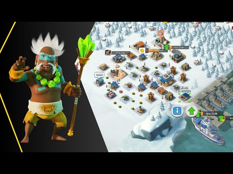 #008 We are upgrading the HQ10 radar and gunboats. Boom Beach (Turkish)