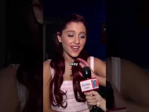 Ariana does her favorite Cat Valentine line #lovelyedits #arianagrande #ariana #cat #victorious