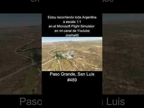 Comenten por donde quieren que pase 🇦🇷 #pasogrande #sanluis #argentina #microsoftflightsimulator