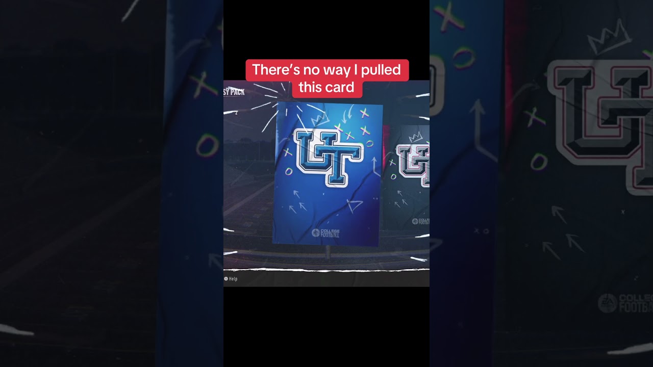 I was speechless. NCAA 25 ultimate team pack  #collegefootball  #cfb25 #ultimateteam #gaming #cfb
