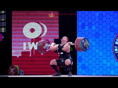 Alexej Prochorow (105+) - 222kg Clean and Jerk @ 2015 Senior World Championships