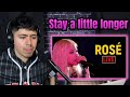FIRST REACTION To Rosé From Blackpink Stay A Little Longer LIVE Le Gala Des Pièces Jaunes 2025