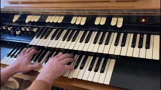 Video thumbnail for Groovin on Hammond L100; B3 mods; without Leslie by masters of trash