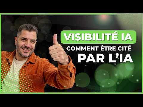 SEO / GEO - Référence ton site dans les Intelligences Artificielles. Je te donne la technique