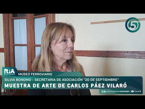 🔷 Silvia Bonomo - Secretaria de la Asociación Museo Ferroviario " 20 de septiembre".