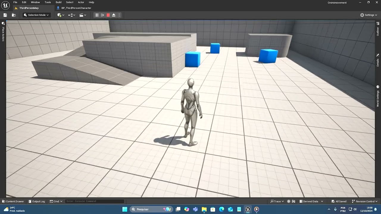 Unreal Engine Onimi Movement Introdução Parte 1