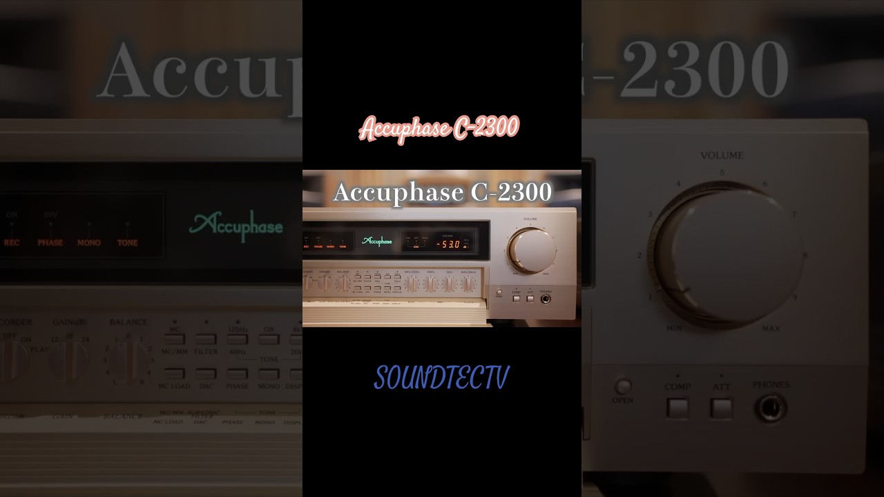 Accuphase C-2300♪ #soundtec #audio #サウンドテック#accuphase