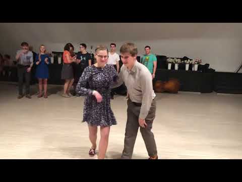 Ninth KSD XCHNG. Lindy hop JJ Open. Final. Ielyzaveta Mazur & Stanislav Lotsmanov