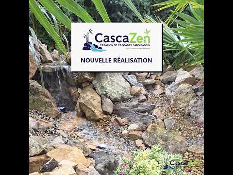Vidéo CascaZen – cascade sans bassin