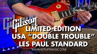 Video thumbnail for LIMITED EDITION Gibson USA “Double Trouble” Les Paul Standard by N Stuff Music