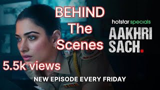 TAMANNA BHATIYA on set of WEB SERIES