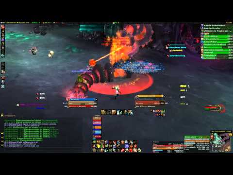 WoW Cata Beta: Stonecore Heroic: Corborus - Warriortank PoV (until Crit Error)