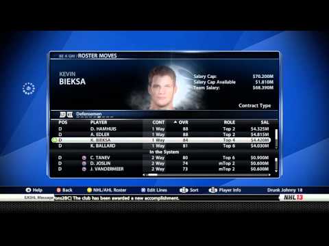 NHL 13: GM Mode Commentary - Vancouver ep. 1 "Getting Started"