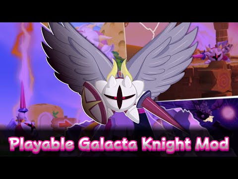 Kirby's Galactic Crisis Announcement Trailer - Playable Galacta Knight in KRtDL