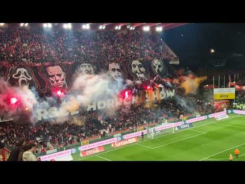 Standard Liege - Charleroi 3-1 GREAT TIFOS when the players are entering the pitch 31.10.2025
