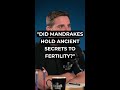 "Did Mandrakes Hold Ancient Secrets to Fertility?"