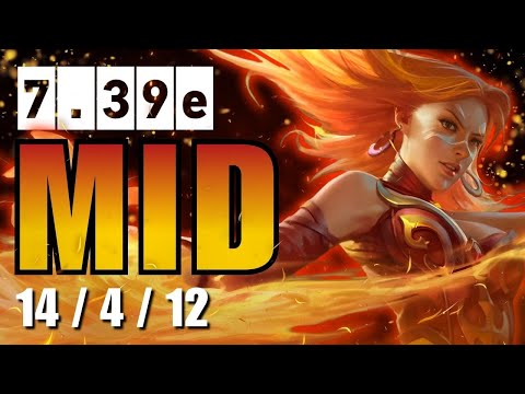 Lina Mid in Dota 2 Turbo! Fast-Paced Gameplay 🔥 | Mid Lane Turbo Match