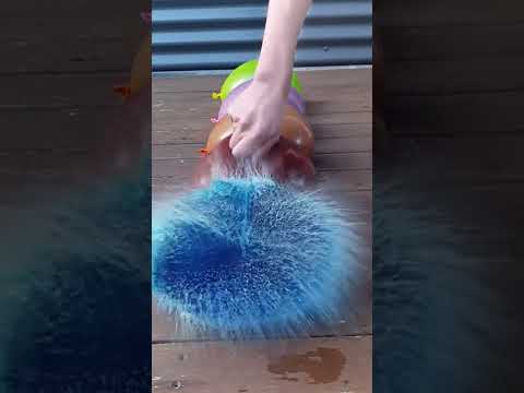 Epic 5x Water Balloon Pop in SUPER SLOW MOTION (Remake)