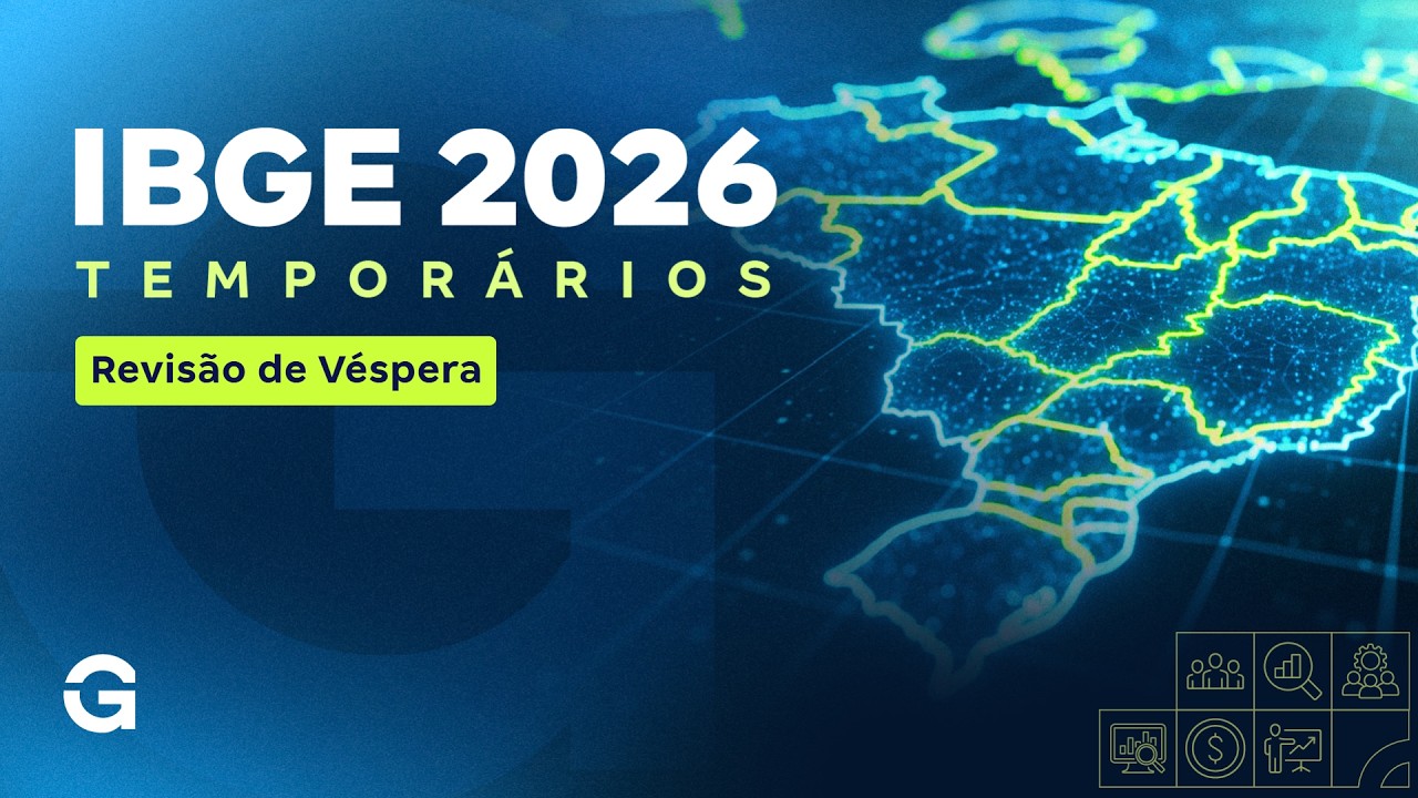 Concurso IBGE Temporários | Revisão de Véspera: Agente Censitário Administrativo (ACA)