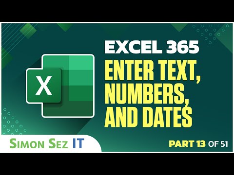 Excel 365 for Beginners Getting Started and Introduction 1 of 51