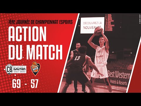 Action du match Académie Gautier CB- Le Mans