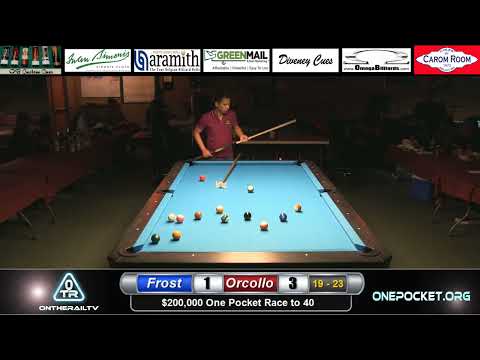 Frost vs Orcollo - 200k One Pocket - 12 of 16