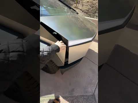 Cyber truck hand smash ):