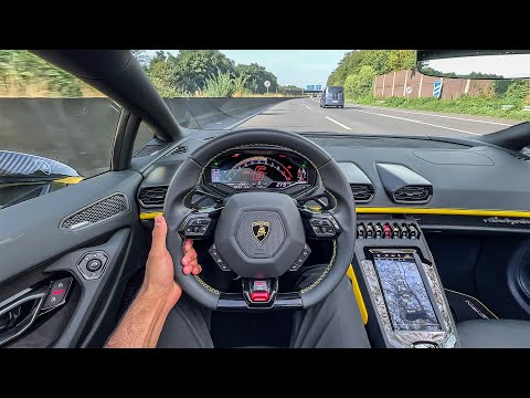 POV Drive LAST Huracan AUTOBAHN! Goodbye V10?! 😢 Lamborghini Huracan EVO Spyder POV Drive!