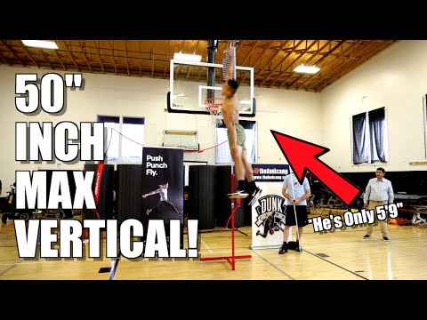 5'9" Christopher Spell Has a 50 INCH MAX VERTICAL!