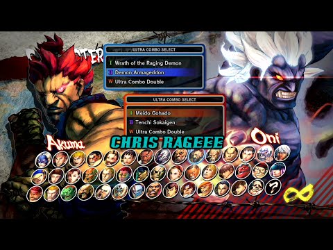 USF4 Ranked: MCZ Tokido (Akuma) vs vv M I N l vv (Oni)