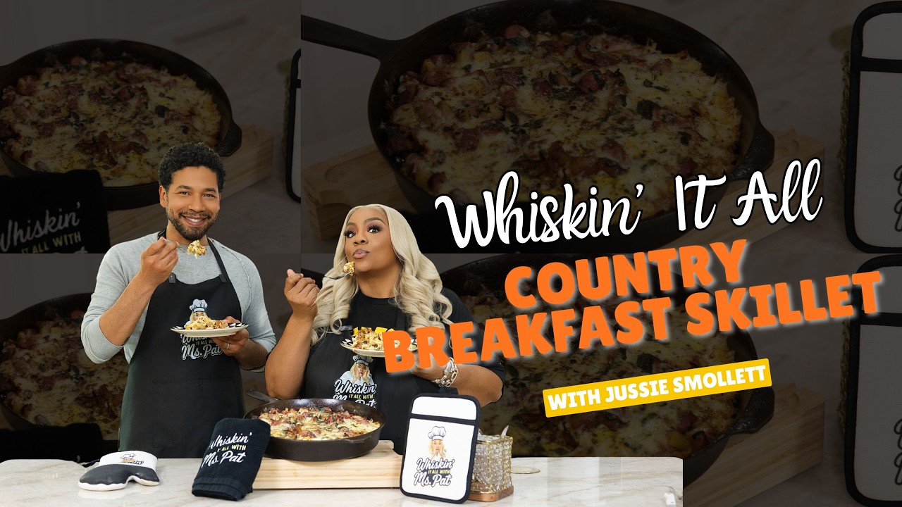 High Blood Pressure Comes From Being Broke?!  | Country Breakfast Skillet with Jussie Smollett