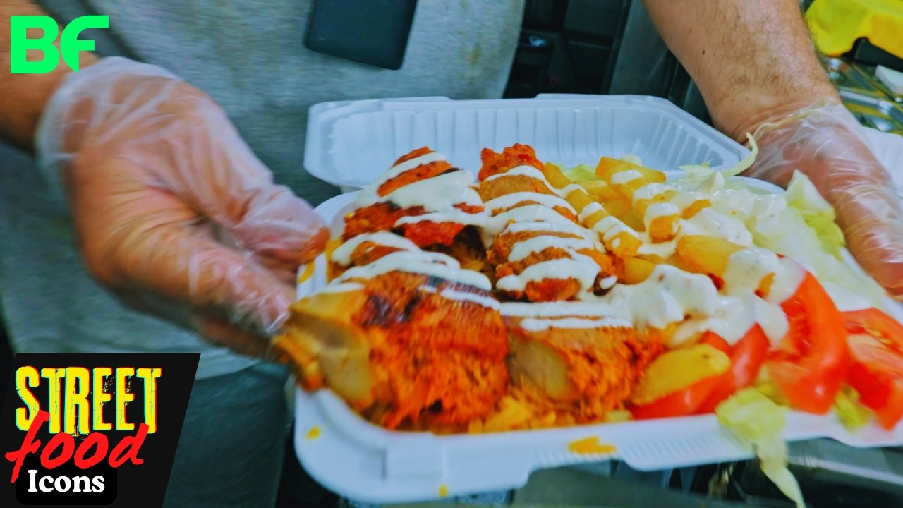 NYC's BEST Chicken Kebab Platter? | Express Halal Food Truck Review | OnCrave
