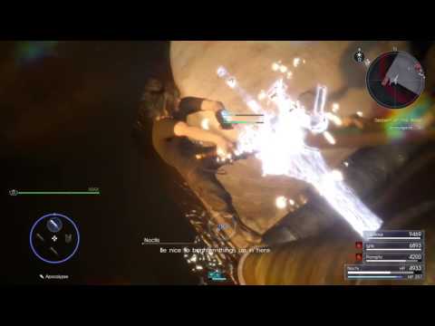Final Fantasy XV (FFXV) - Jormungand (Boss Fight) and Ramuh Dungeon Summon Sequence