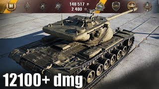 T57 Heavy Tank 12100+ dmg ЛУЧШИЙ БОЙ WORLD OF TANKS