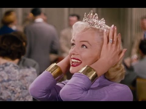 Gentlemen Prefer Blondes 1953 "it's a tiara" scene hd