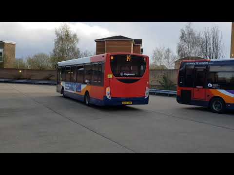 Here is the stagecoach bus 36440 on the number 19 in Aldershot